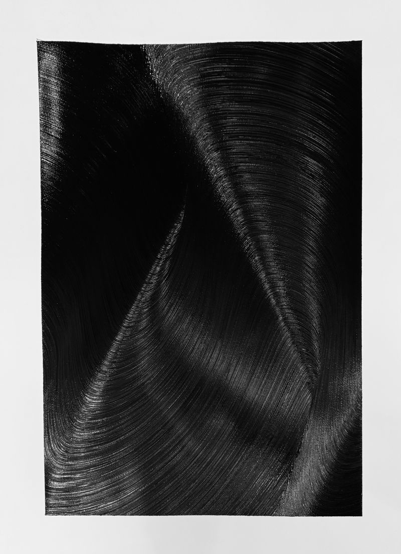 Arches 2 - Huile sur papier Arches - 66x86 cm